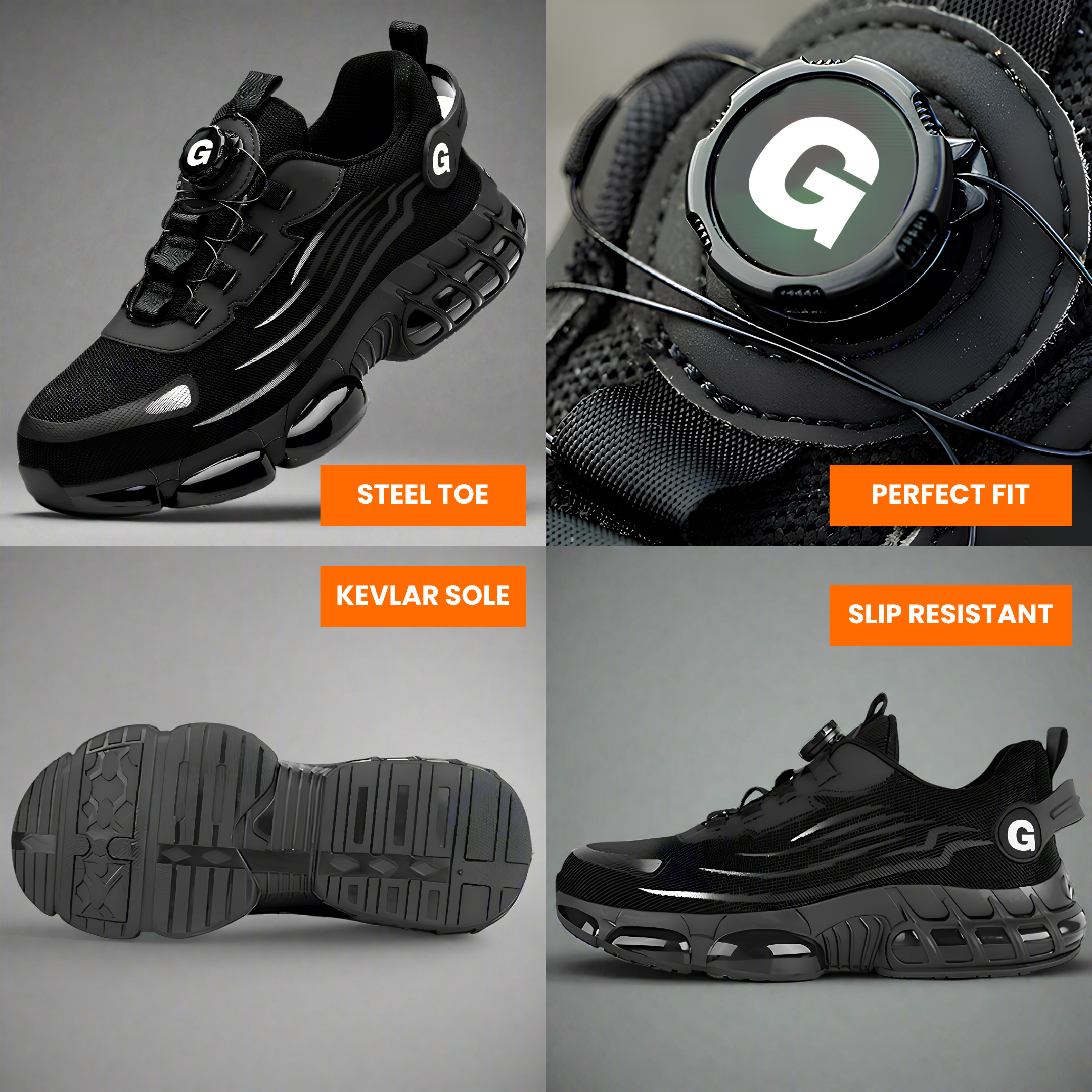 DuraStep Wide-Fit Safety Shoes